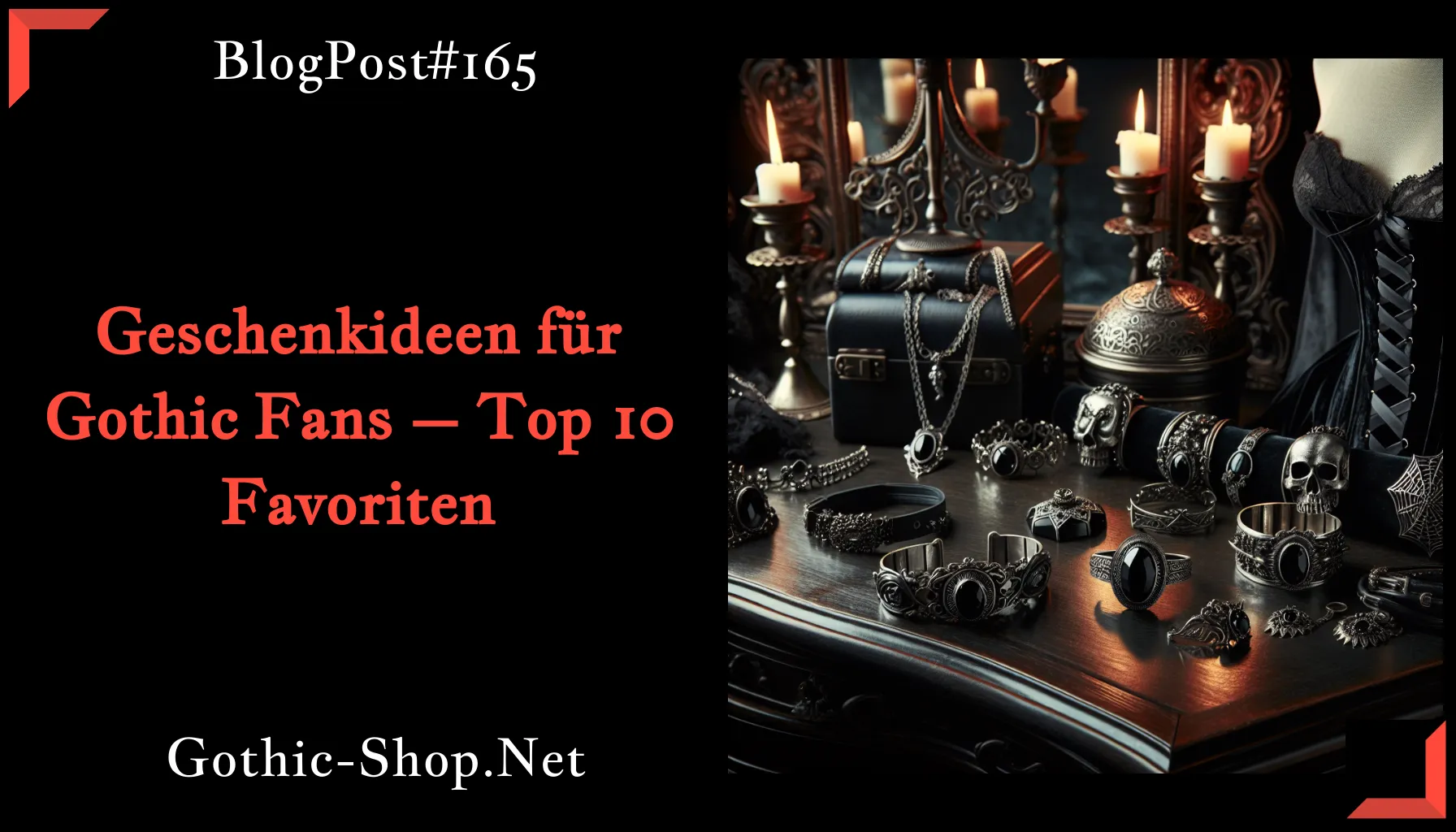 Geschenkideen für Gothic Fans – Top 10 Favoriten