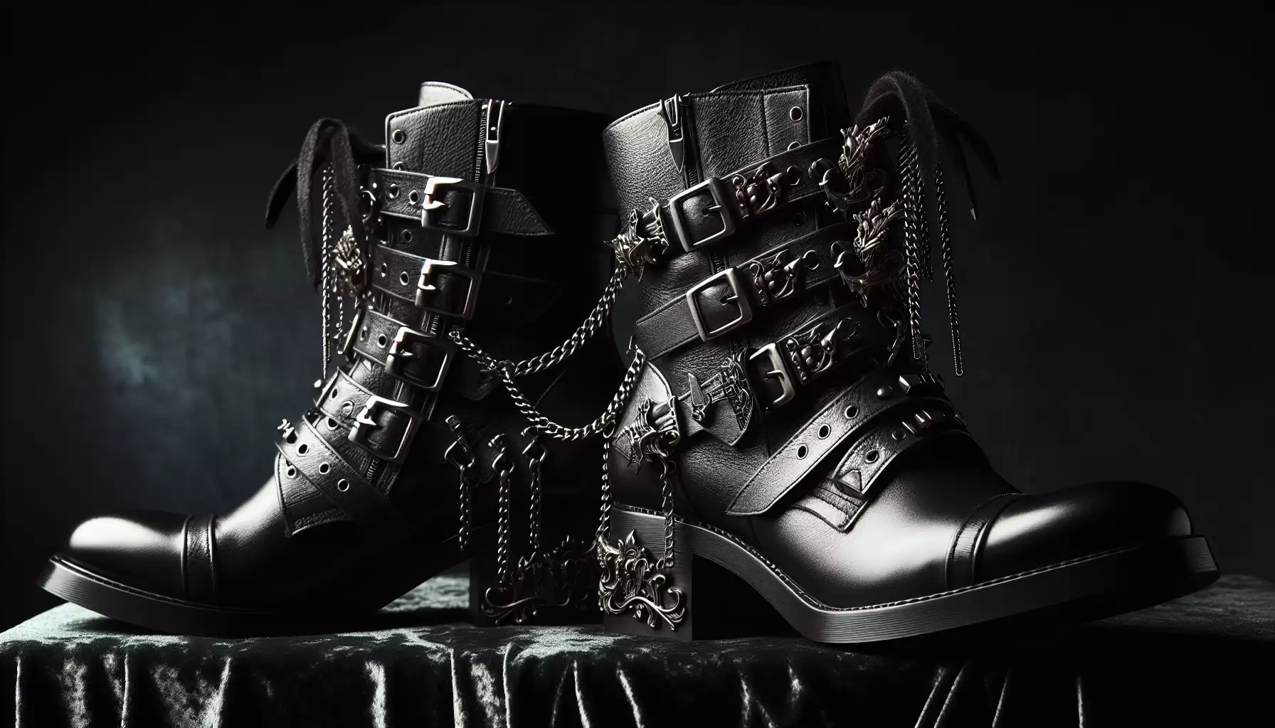 Gothic Stiefeletten Abends