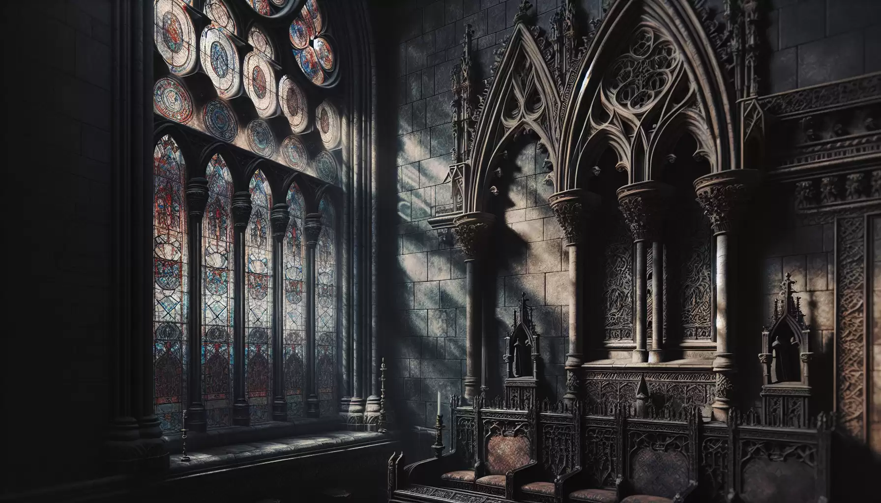 Gothic Architektur Dekor