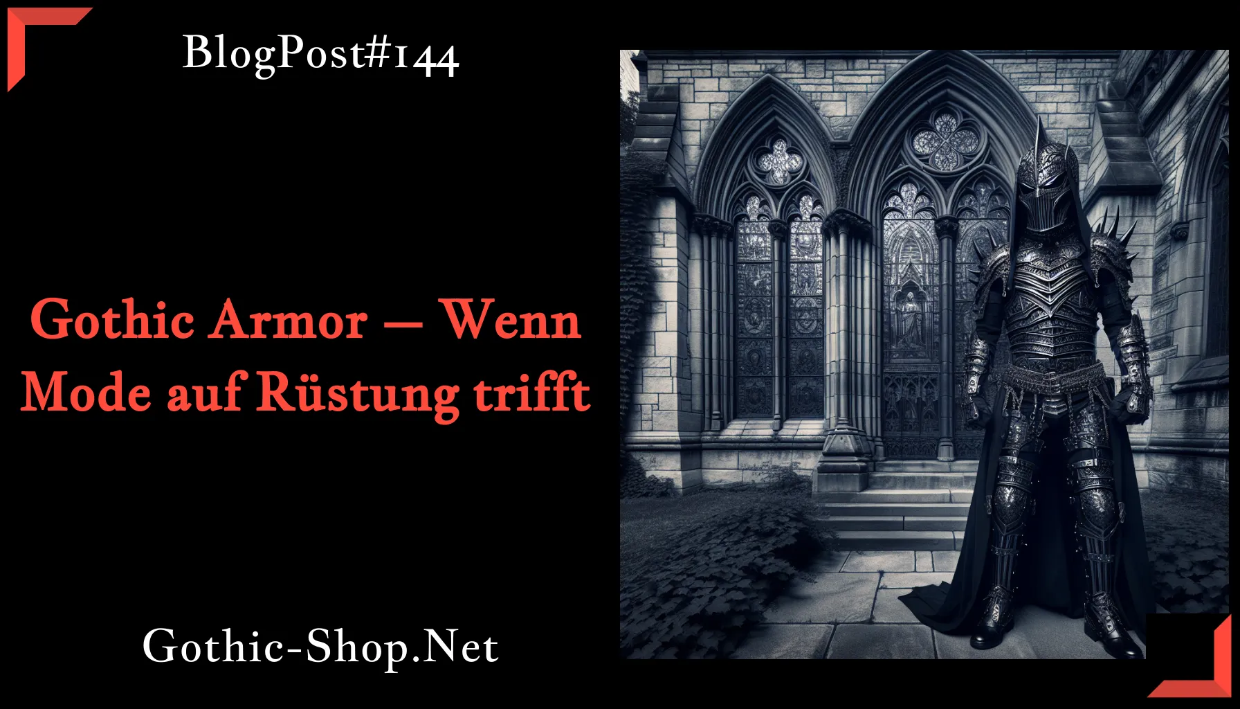Gothic Armor – Wenn Mode auf Rüstung trifft