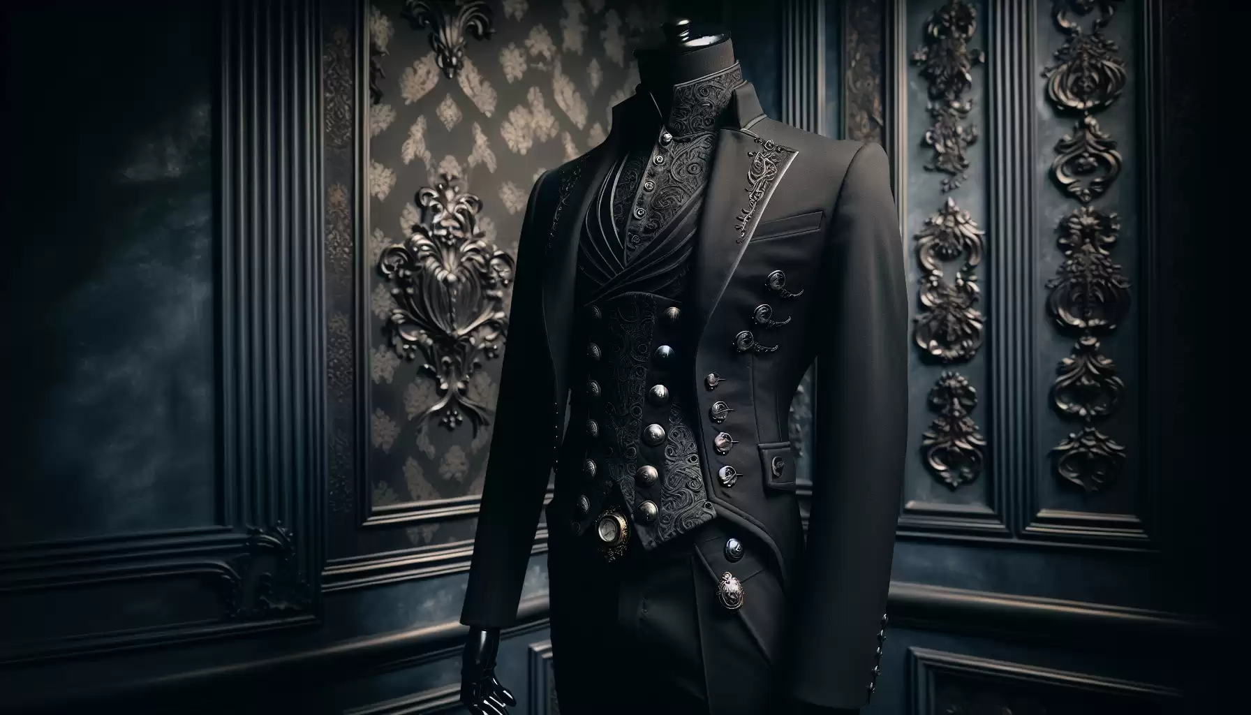 Gothic Herrenmode Komplettlook