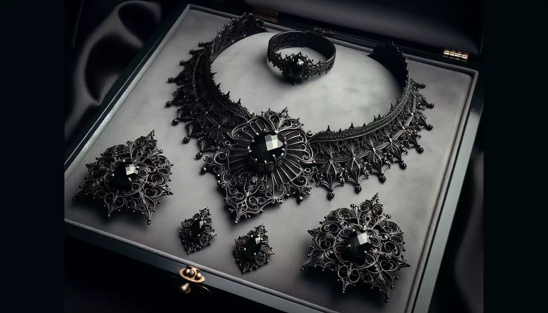 Gotisches Schmuck-Set