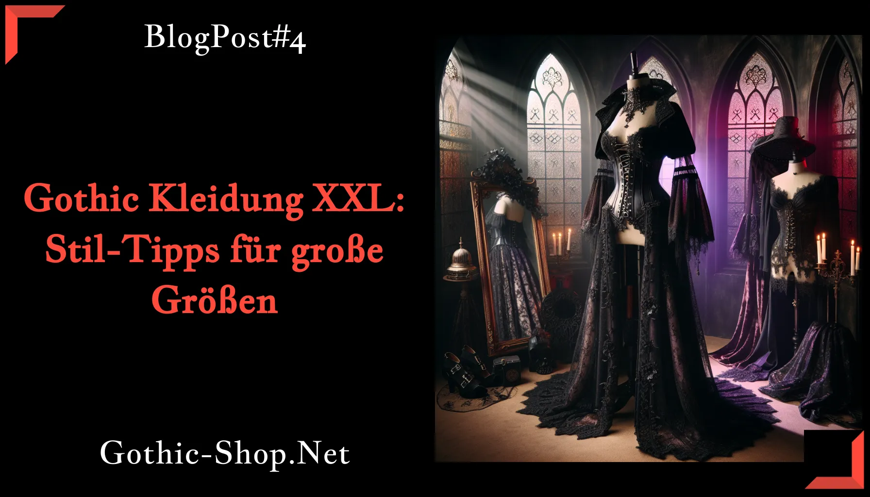 Gothic Kleidung XXL: Stil-Tipps für große Größen
