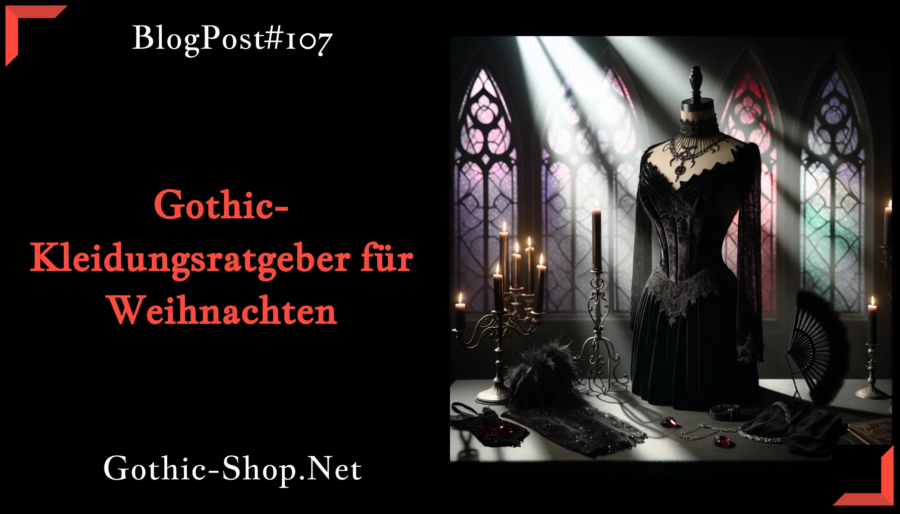 Gothic-Kleidungsratgeber für Weihnachten