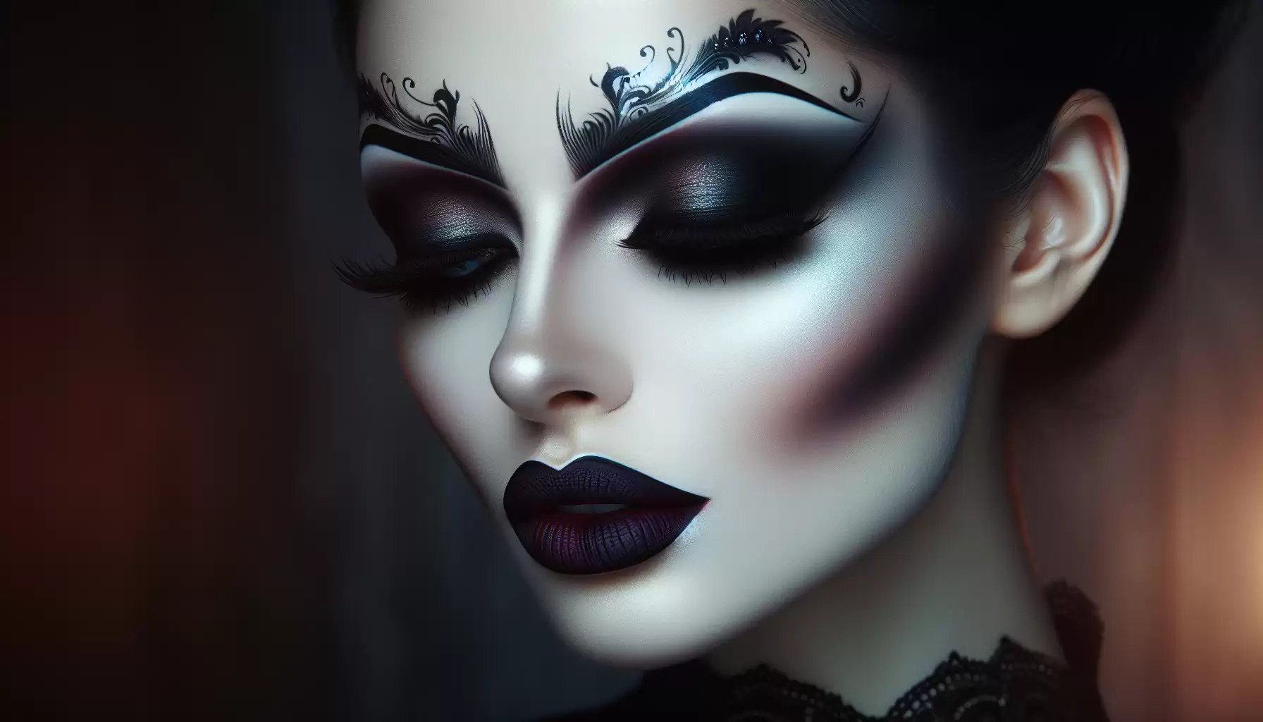 Gothic Make-up Details
