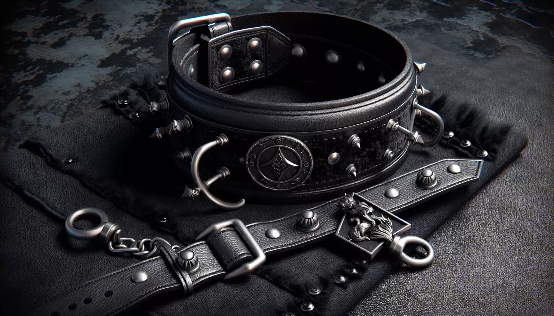 Gotische Herrenmode Accessoires