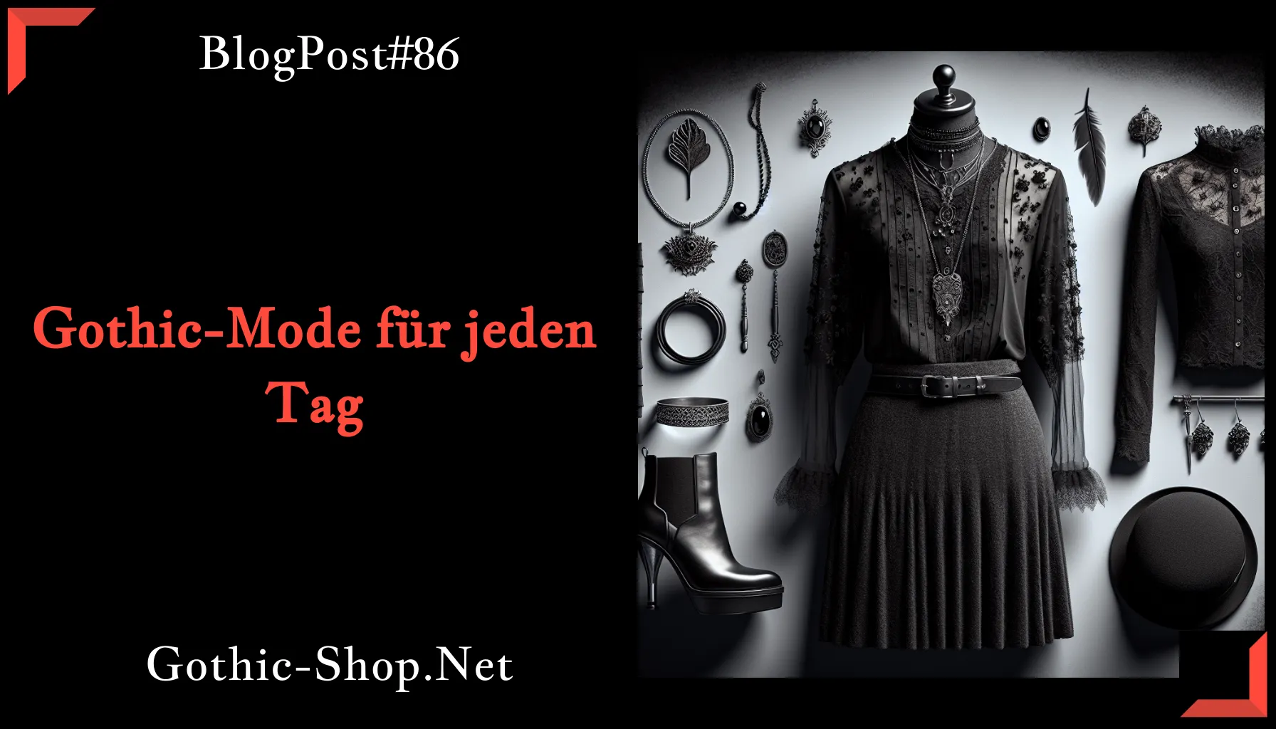 Gothic-Mode für jeden Tag