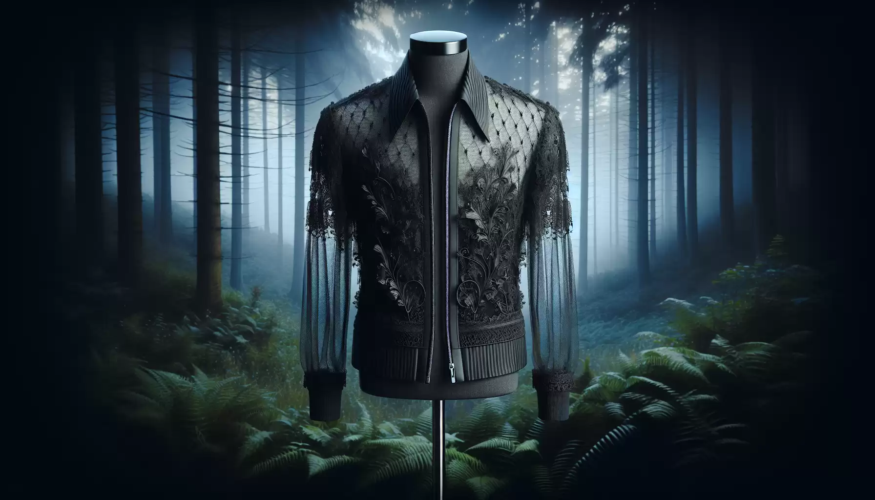 Leichte Gothic Sommerjacke
