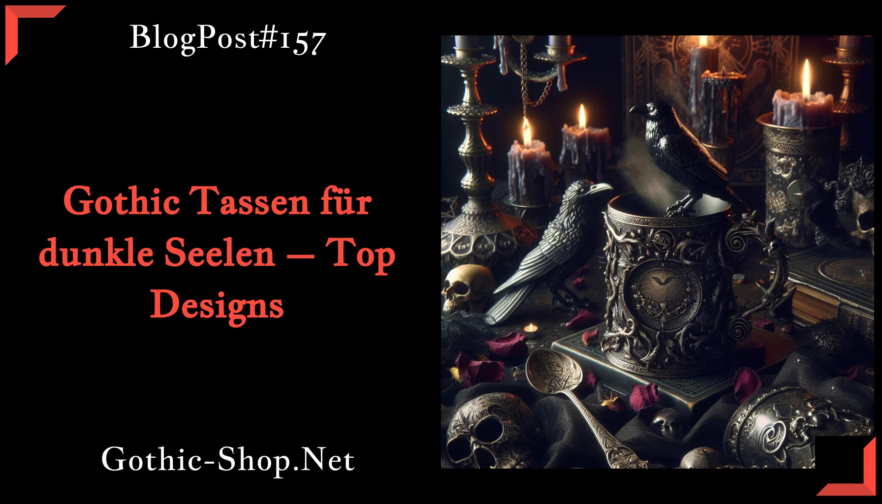 Gothic Tassen für dunkle Seelen – Top Designs