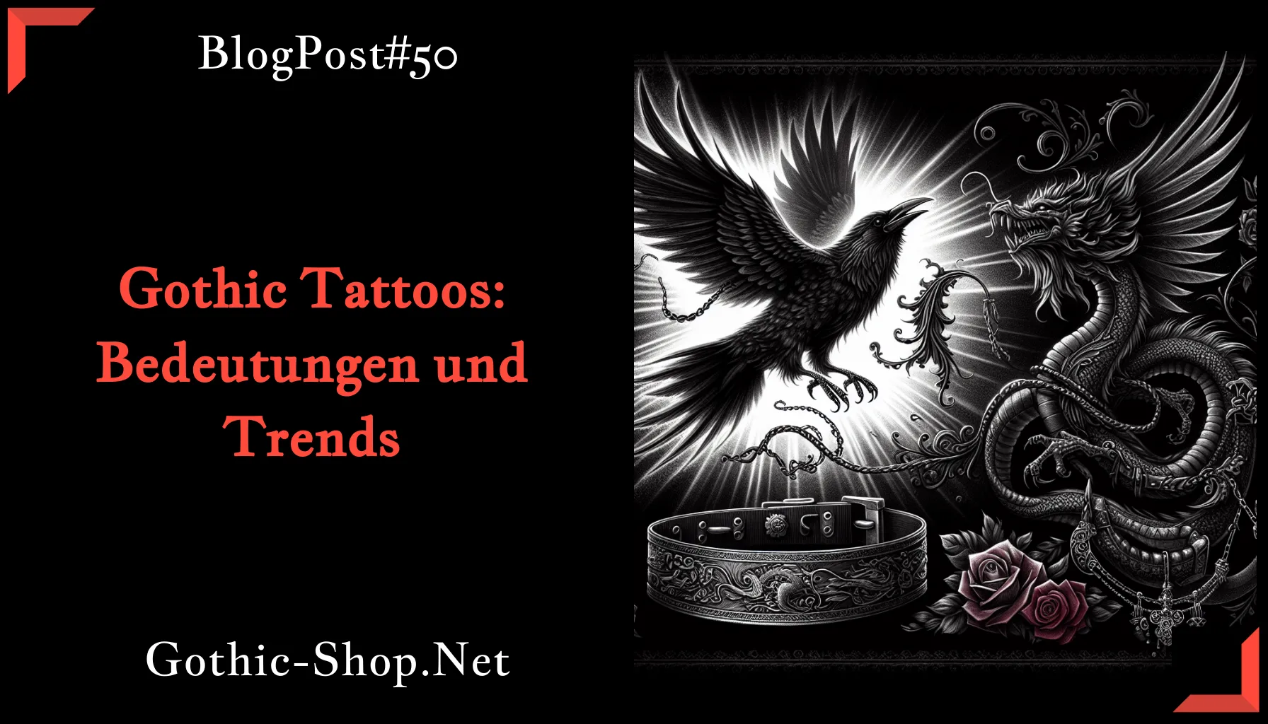 Gothic Tattoos: Bedeutungen und Trends