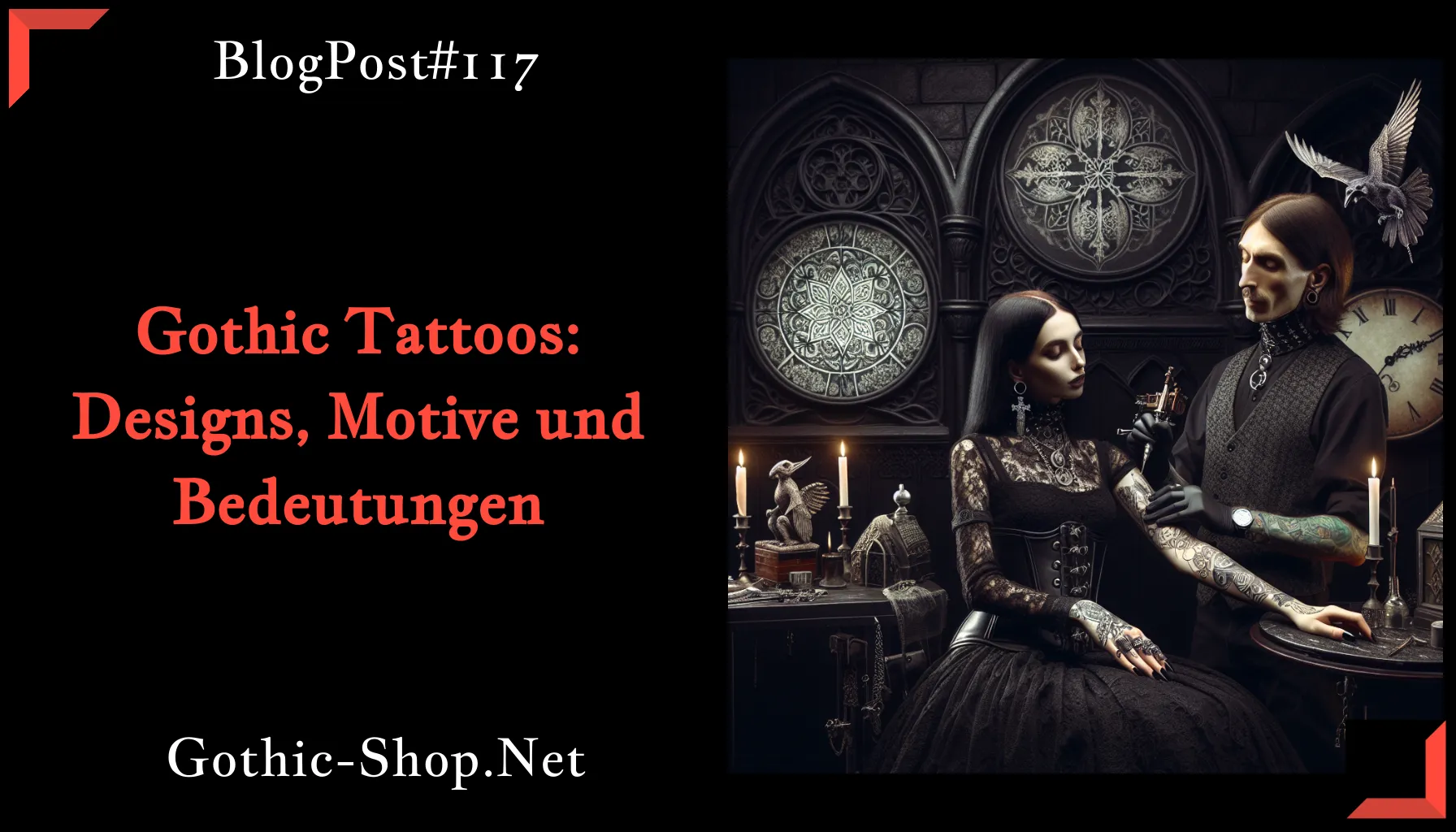 Gothic Tattoos: Designs, Motive und Bedeutungen