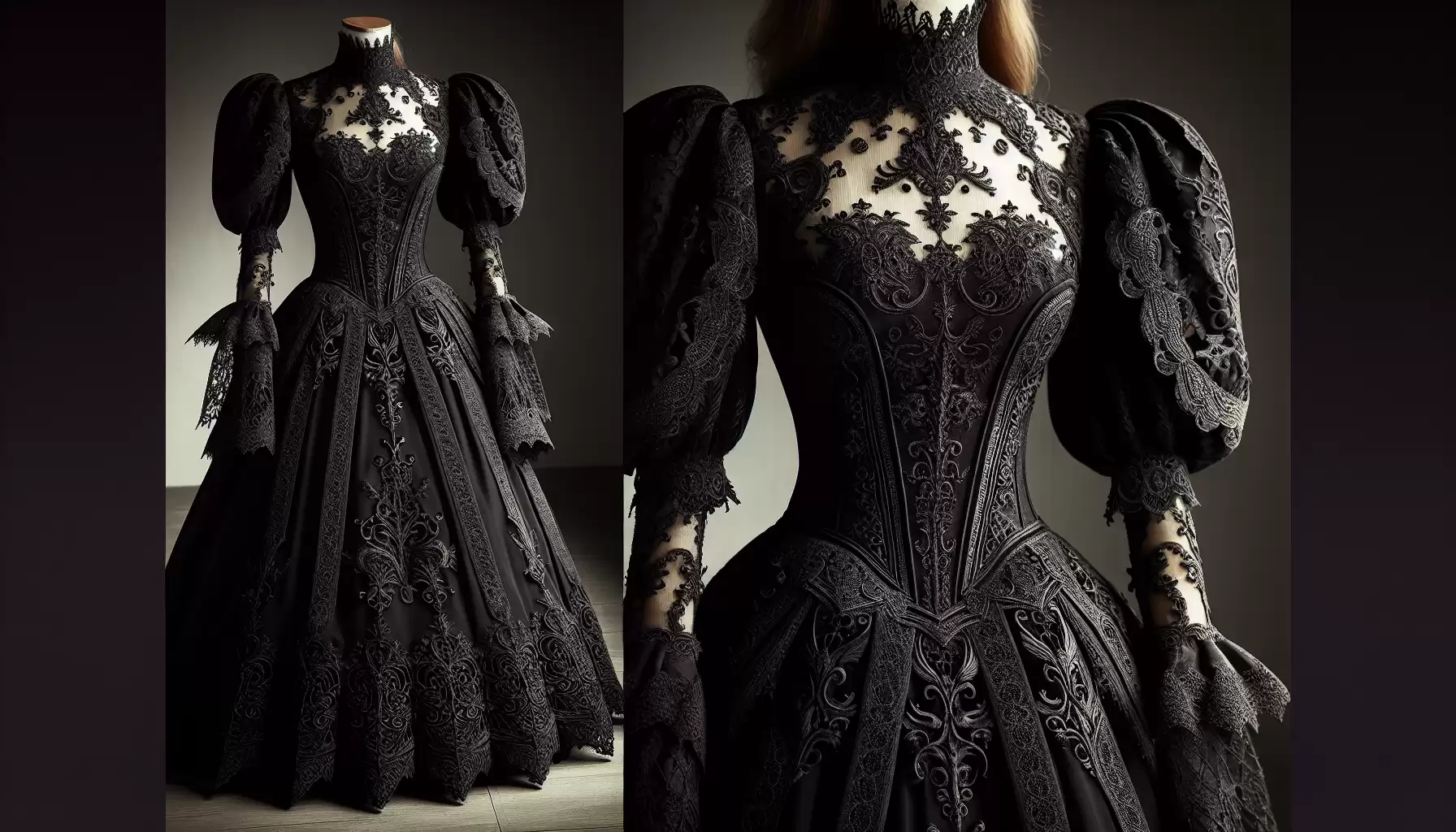 Gothic Victorian Dress