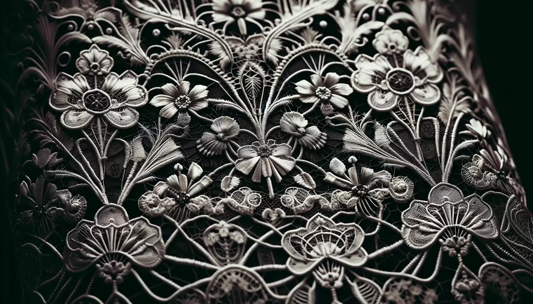 Gotisches Spitzenmuster Detail