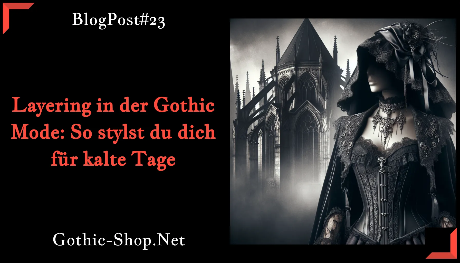 Layering in der Gothic Mode: So stylst du dich für kalte Tage
