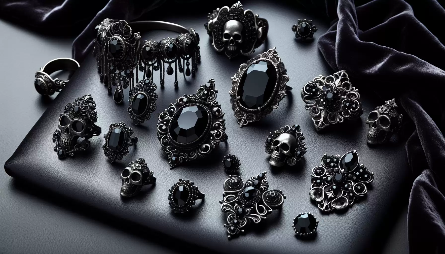 Moderner gotischer Schmuck
