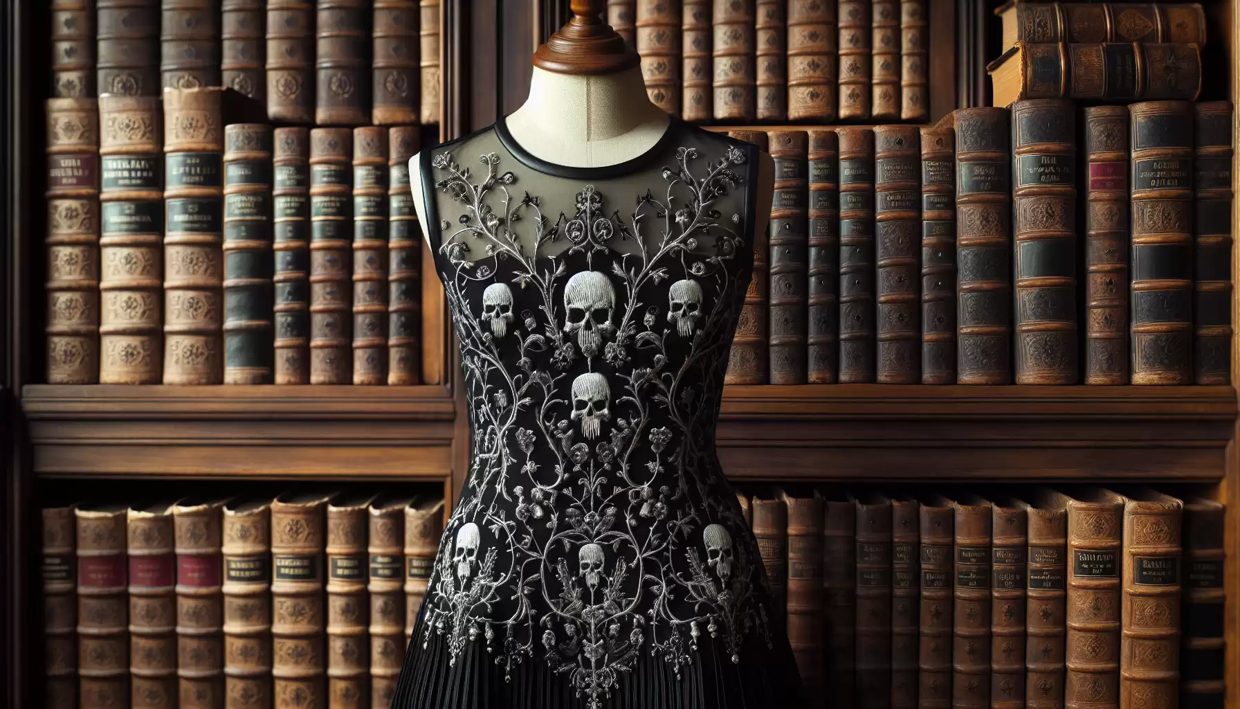 Moderne Gothic Stickerei