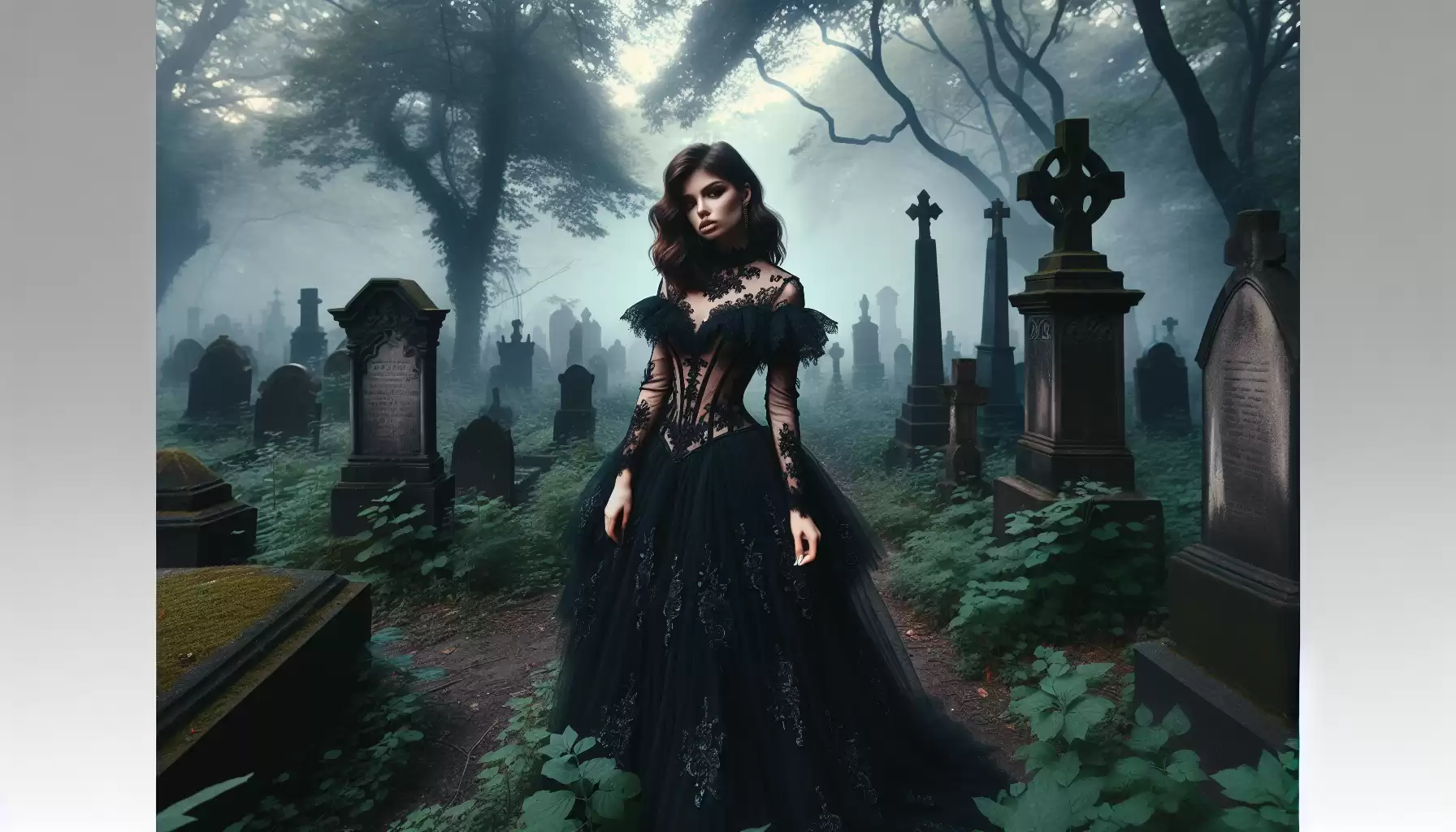 Romantische Gothic Outfits