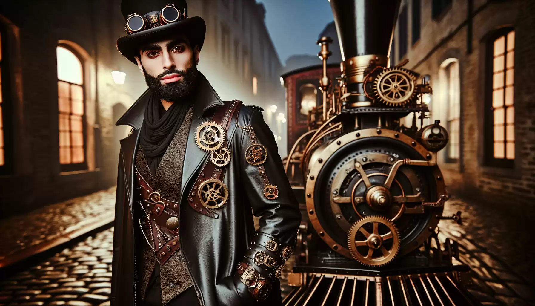 Steampunk-Fledermausjäger