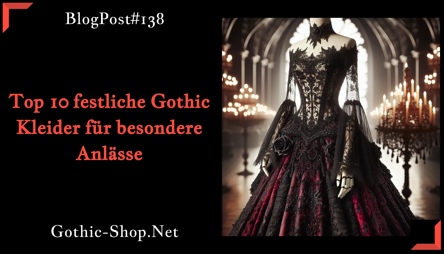 Top 10 festliche Gothic Kleider für besondere Anlässe