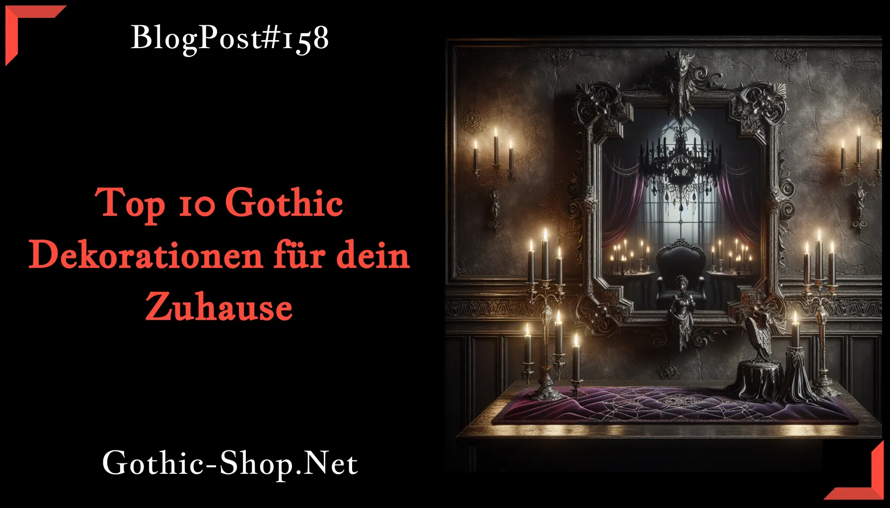 Top 10 Gothic Dekorationen für dein Zuhause