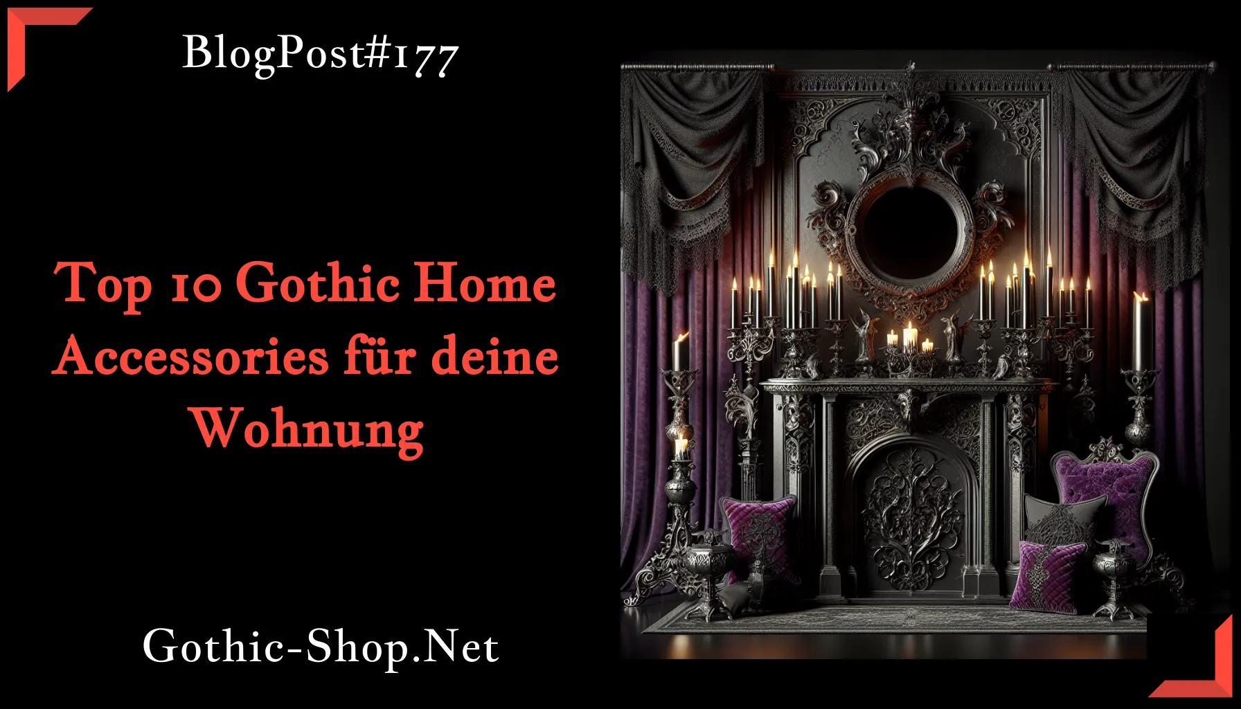 Top 10 Gothic Home Accessories für deine Wohnung