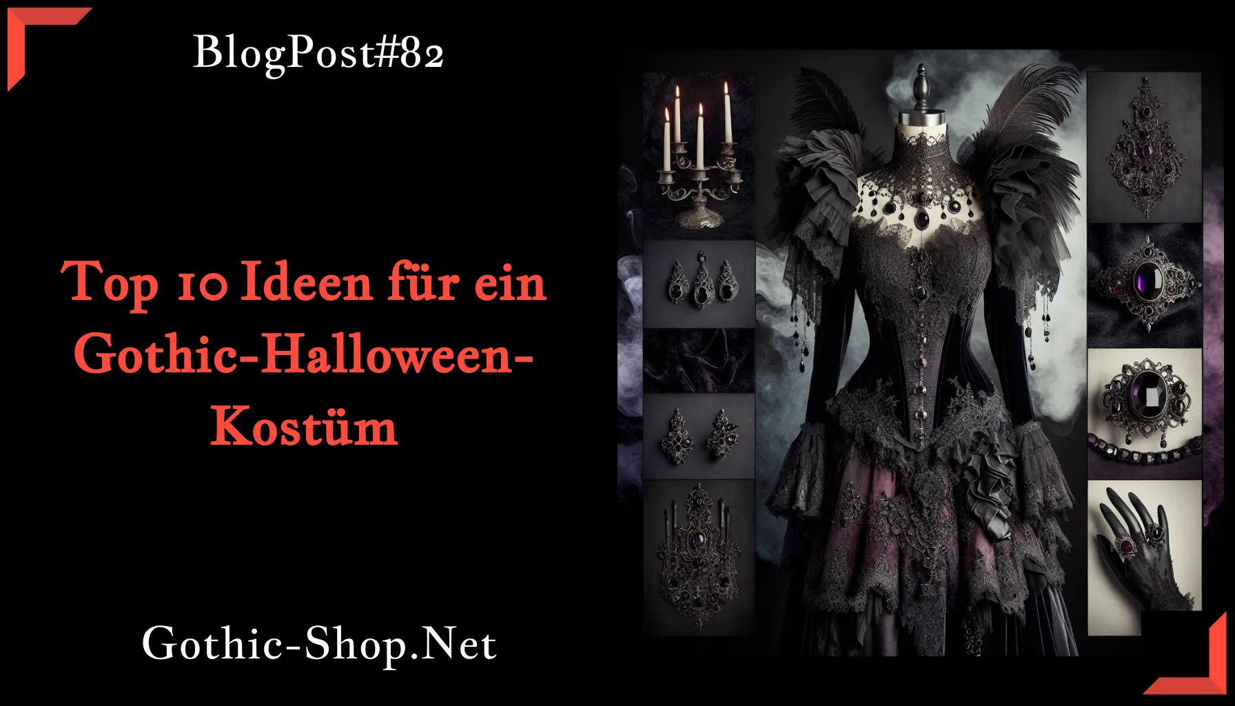 Top 10 Ideen für ein Gothic-Halloween-Kostüm