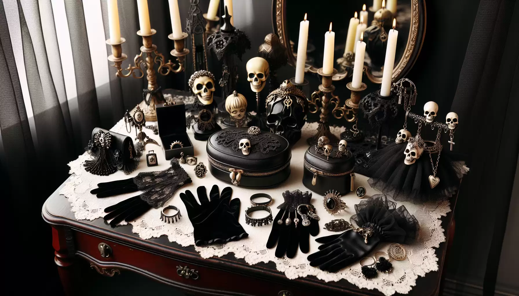 Verspielte Gothic Accessoires