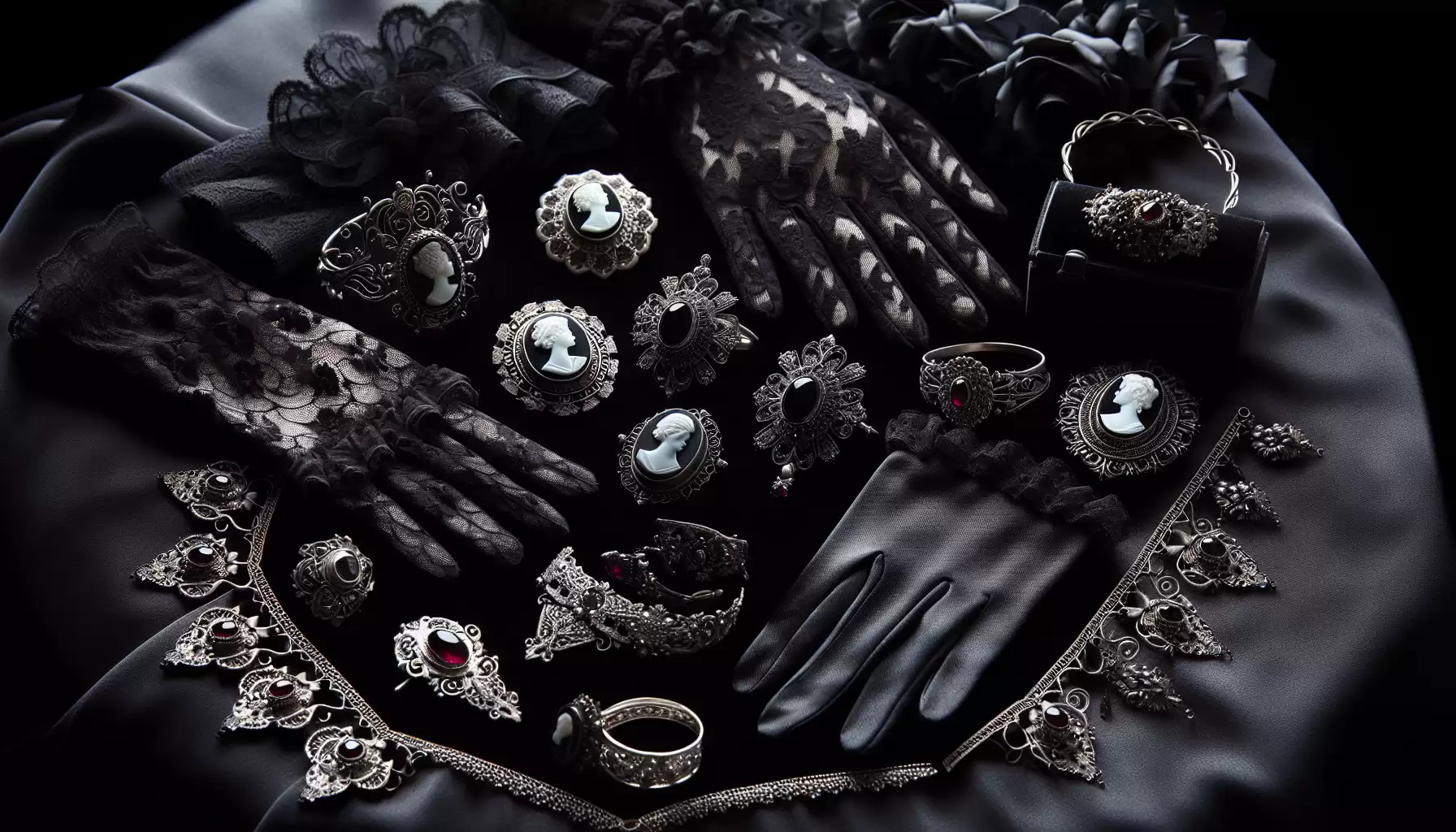 Victorian Goth Accessories