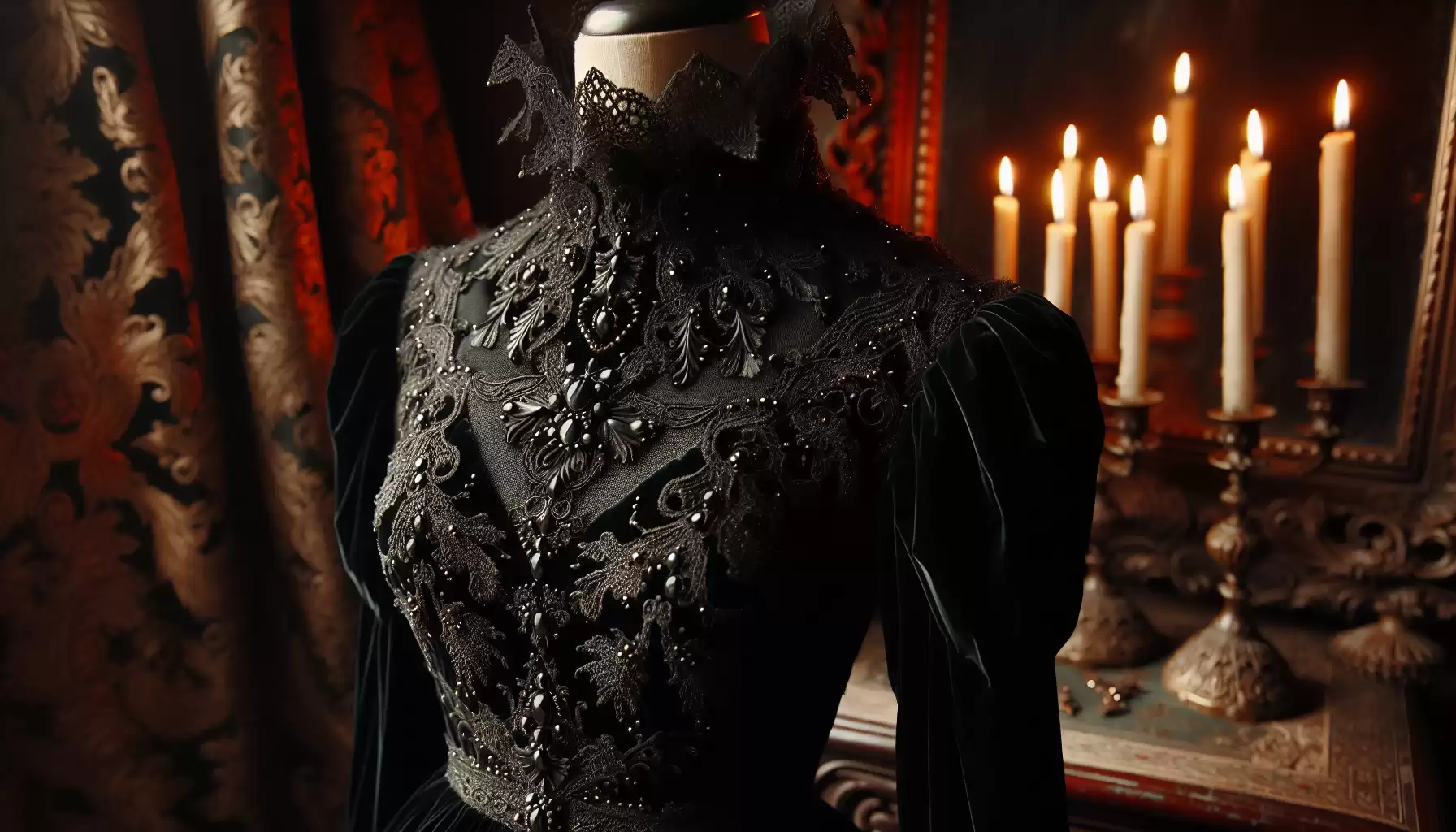 Viktorianisches Gothic Kleid