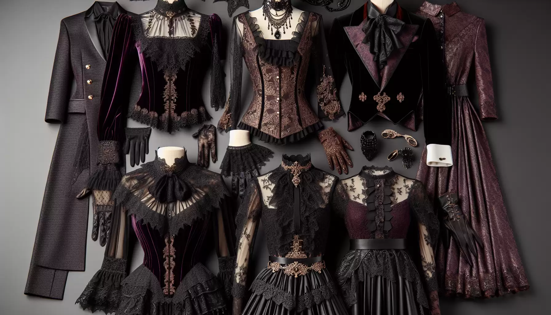 Viktorianische Party-Outfits