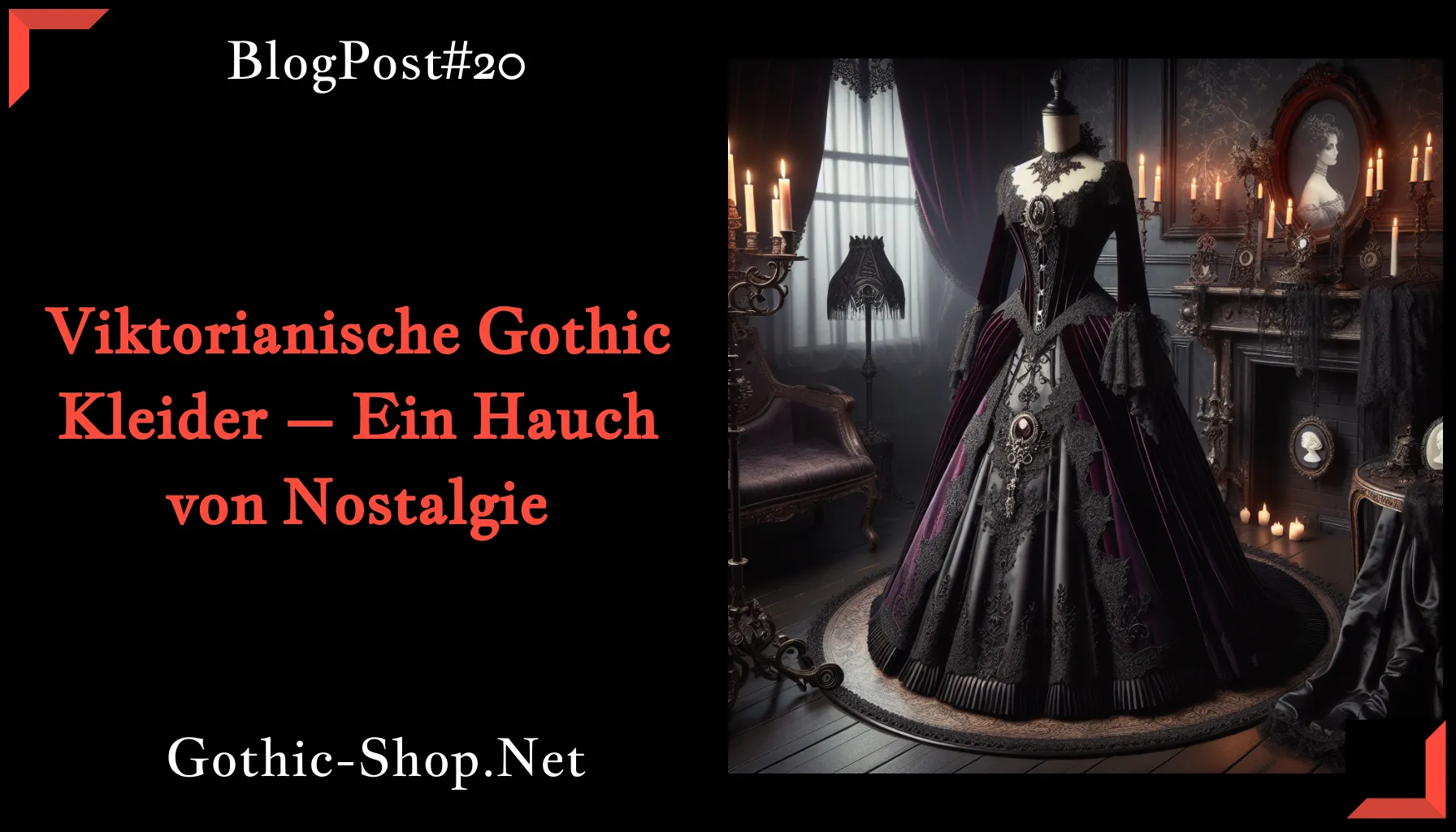 Viktorianische Gothic Kleider – Ein Hauch von Nostalgie