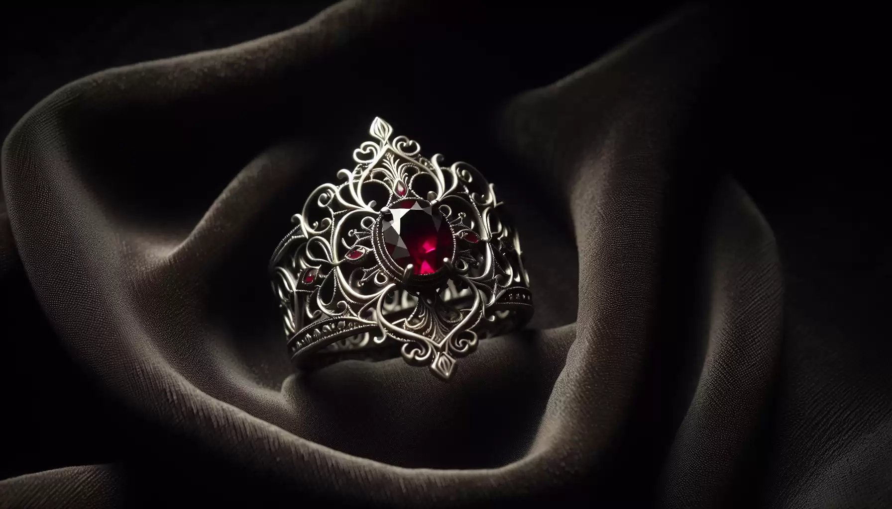 Viktorianische Gotik Ring