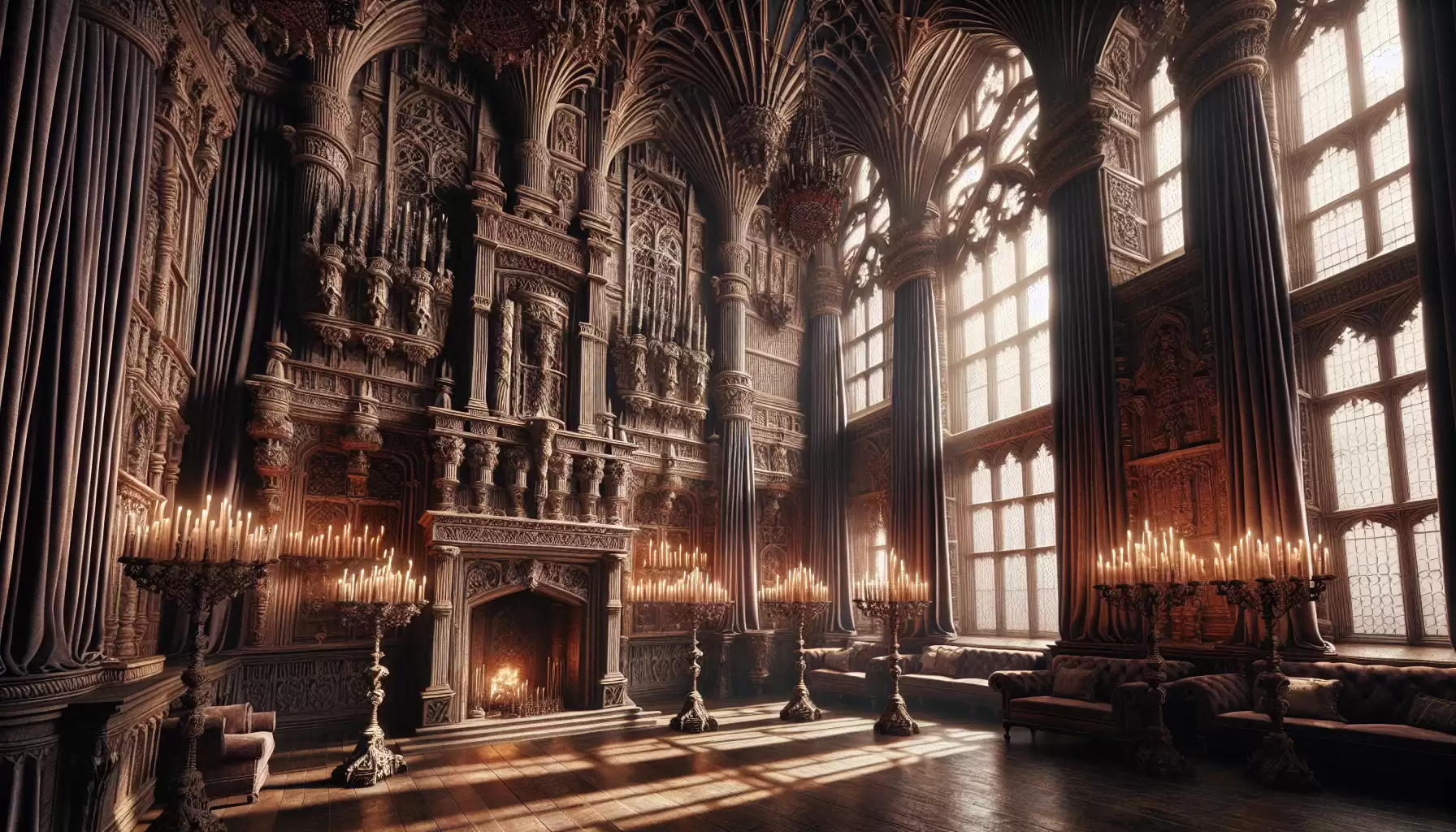 Vintage Gothic Interieur