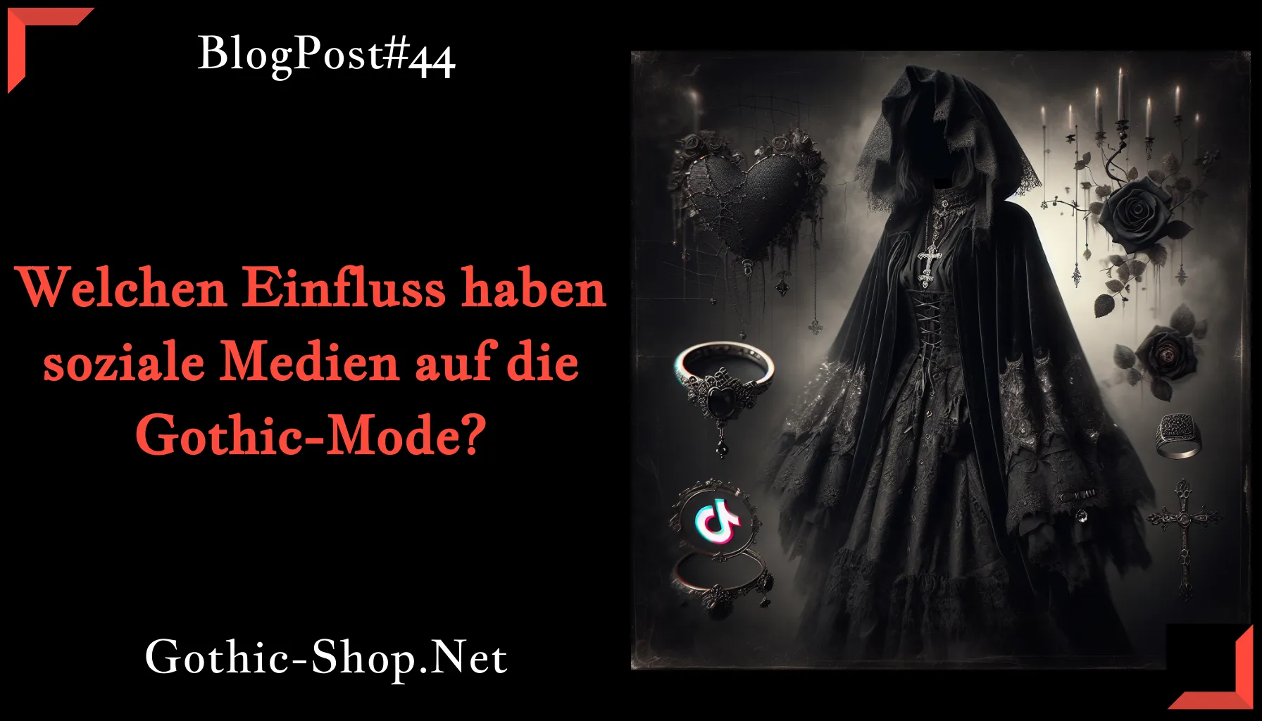 Welchen Einfluss haben soziale Medien auf die Gothic-Mode?